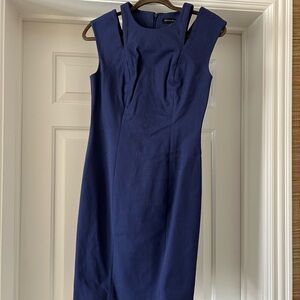 Banana Republic Deep Blue Mini Dress